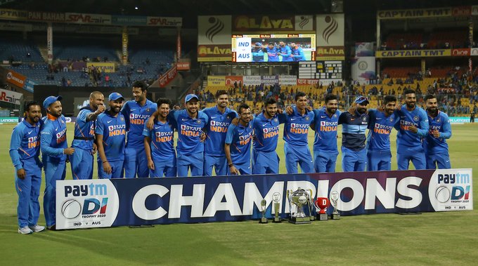 Rohit Sharma, Virat Kohli help India beat Australia in third ODI, India clinch series 2-1
