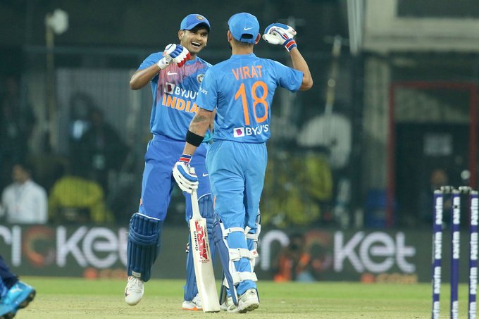 India beat Sri Lanka in T20 clash by seven wickets to take 1-0 leadÂ Â 