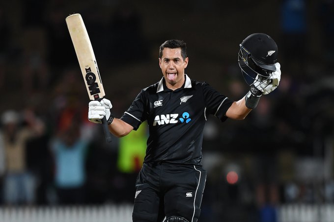 Ross Taylor smashes century as New Zealand beat India in high-scoring encounter to level series 1-1