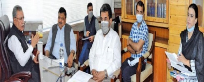 Preparations for Winter Games-2022 reviewed in Srinagar