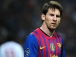 Football star Lionel Messi bids tearful goodbye to FC Barcelona