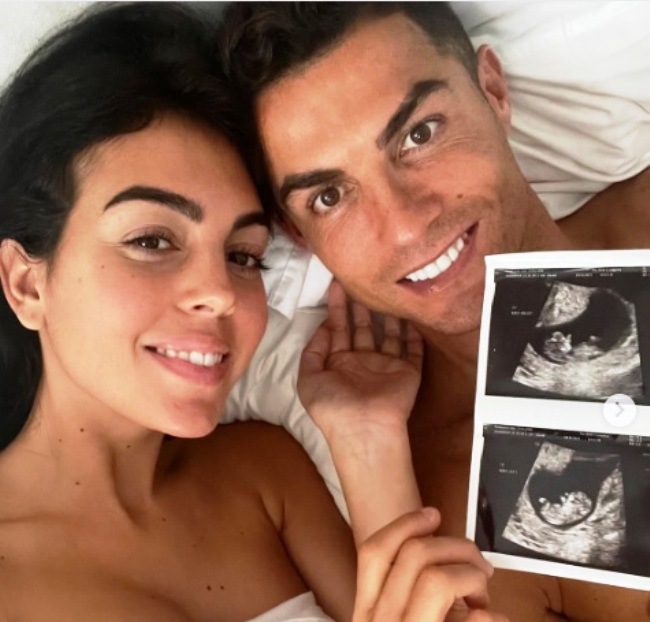 'Delighted to announce we are expecting twins': Cristiano Ronaldo posts image with partner Georgina