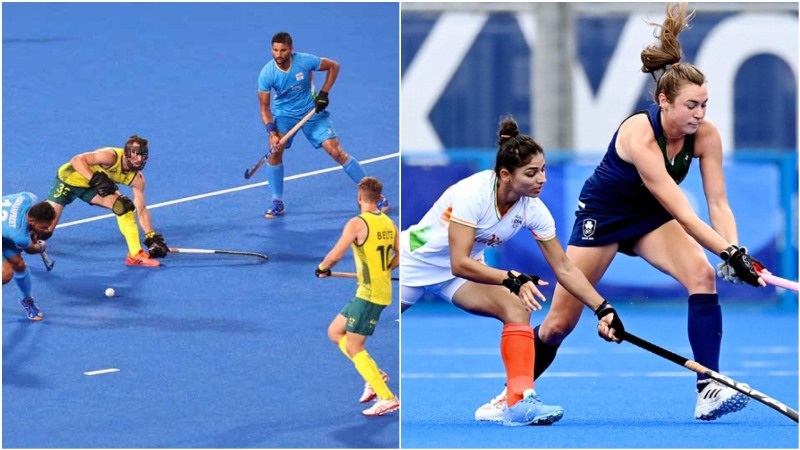 Both Indian men and women team register victories in Olympics hockey