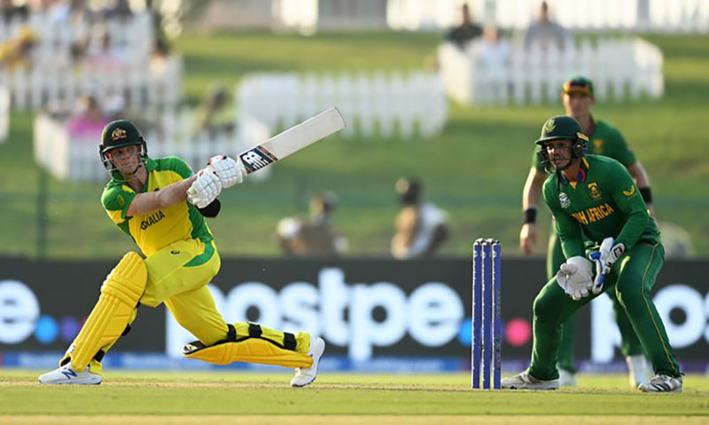 Australia overcome South African challenge to win World T20 opening clash by five wickets