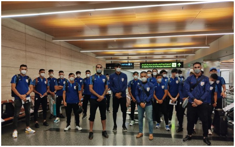 Indian football team begin training in Doha after testing covid negative