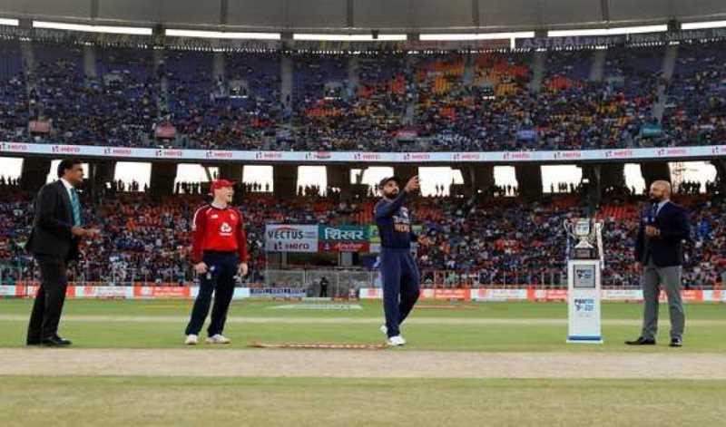 T20 clash: England win toss, opt to bowl first against India