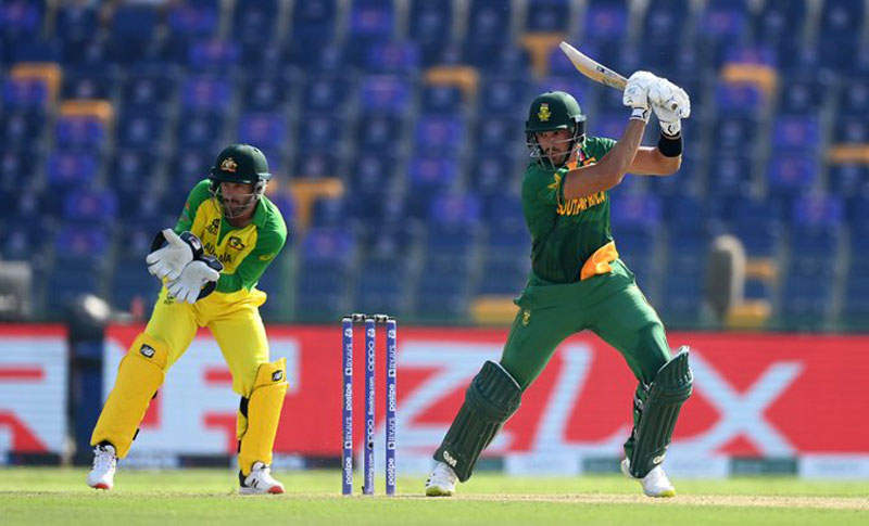 World T20: Aiden Markram contributes 40 as South Africa post 118/9 by battling tough Australian bowling attack