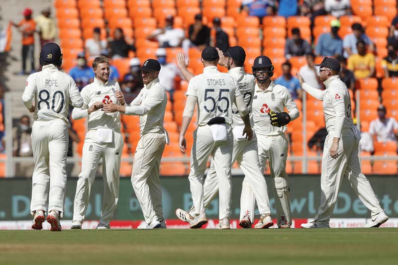 Pink Ball Test: India all-out for 145 at tea against England, Root records five-wicket haul