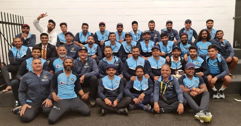 Indian team test Covid-19 negative ahead of Sydney Test