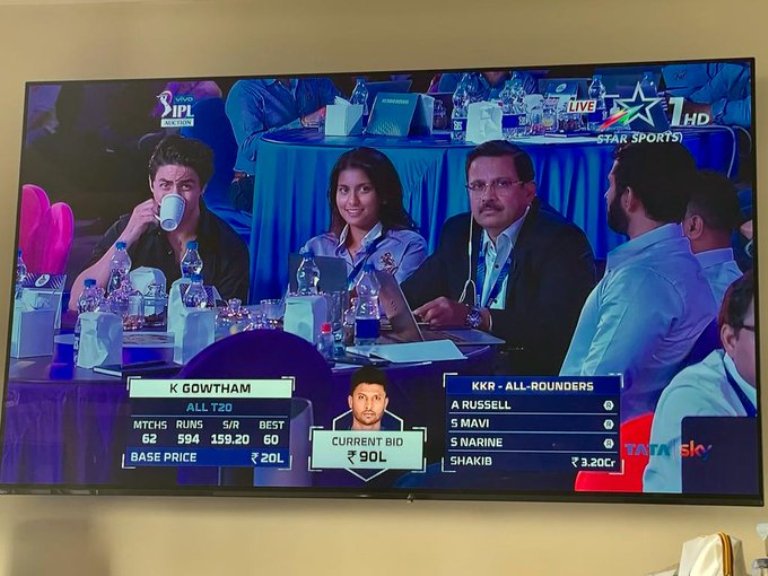 SRK's son, Juhi Chawla's daughter take part in IPL auction