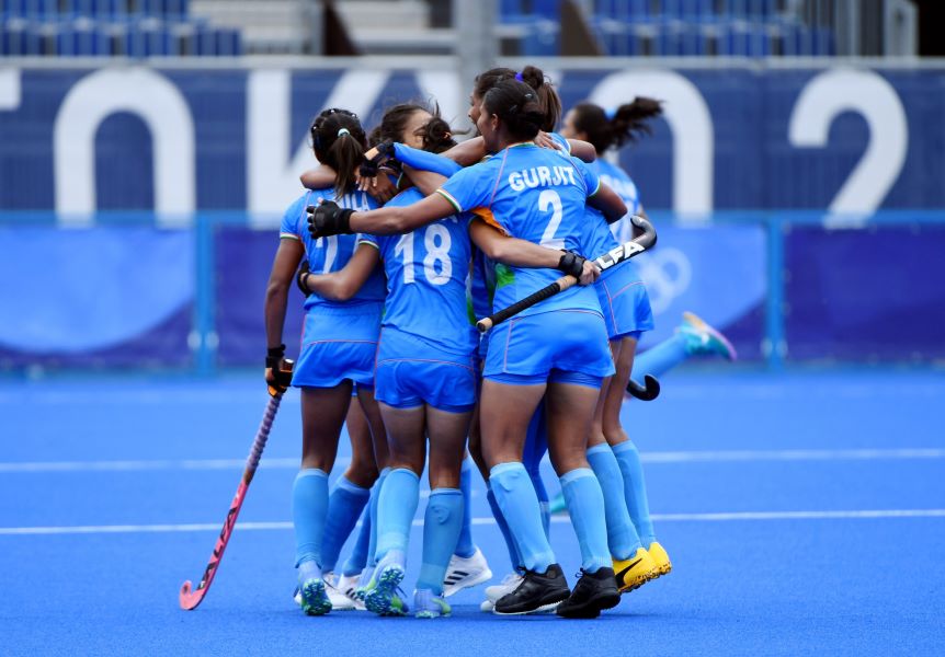 Indian Women, for the first time, enter Olympics hockey semi final