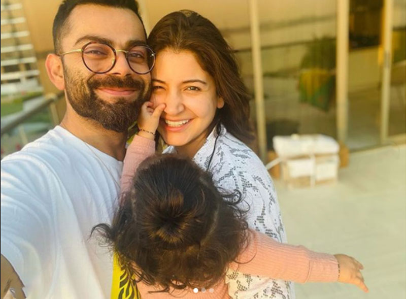 Virat Kohli writes heart-touching message for wife Anushka Sharma as they complete four years of marriage life