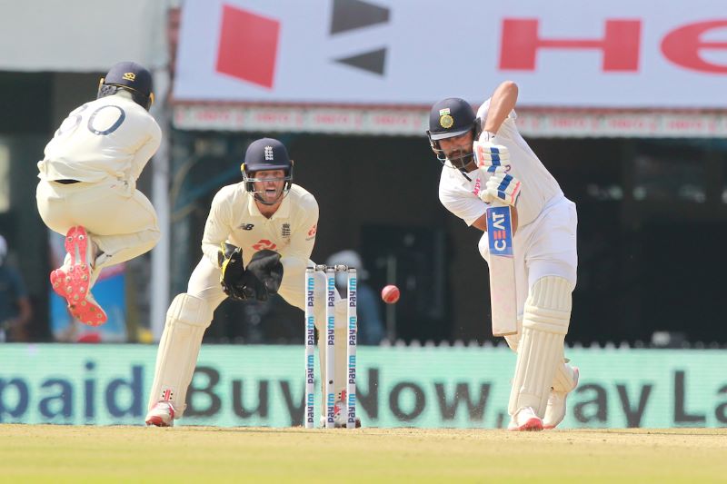 2nd Test: India 106/3 at lunch on day 1 against England, Rohit Sharma 80 not out