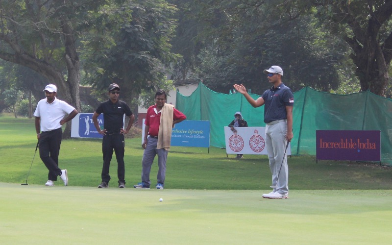 Round 2 RCGC Open Golf Championship: Kshitij Naveed Kaul climbs to top with 65