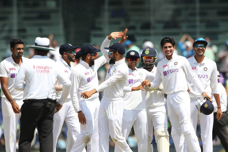 India thrash England by 317 runs in 2nd Test, level series 1-1