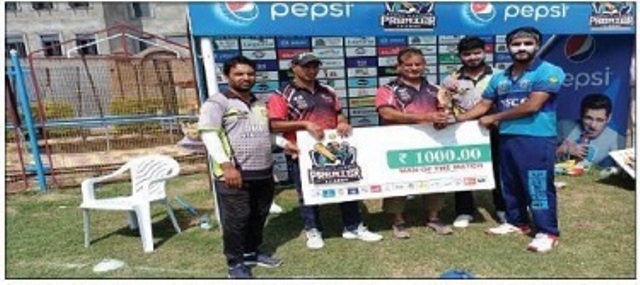JKPL-1 SSCC Bemina books place in the semifinal defeating Kashmir Harvard ZCC