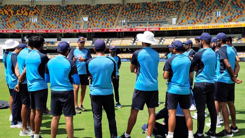 India begin training for Brisbane Test against Australia