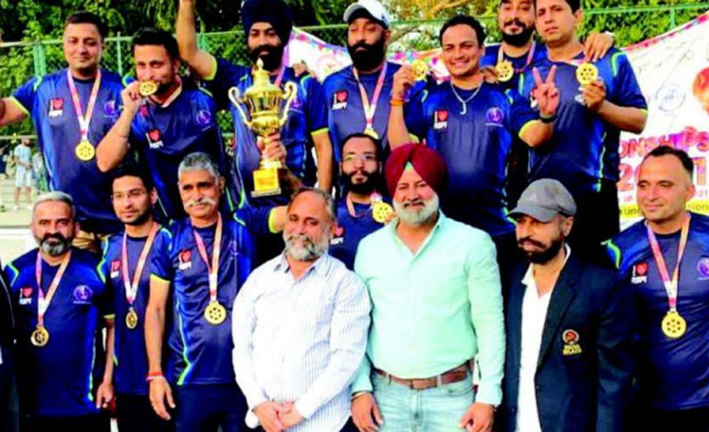 Jammu and Kashmir Masters Roller Hockey Team clinches gold medal