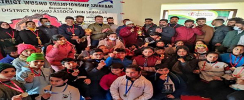 Jammu and Kashmir: Two-day district Wushu Championship concludes in Srinagar