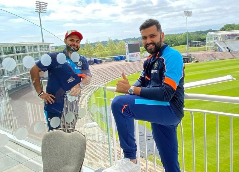 We are in Southampton: Rohit Sharma shares picture with Rishabh Pant on social media