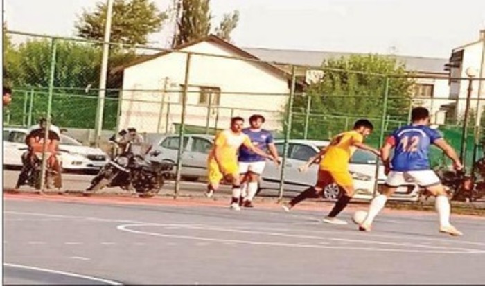 Futsal Championship Hyderya Sports beat Young Iqbal 10-1 in Kashmir