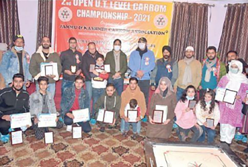 J&K: Carrom championship concludes in Srinagar