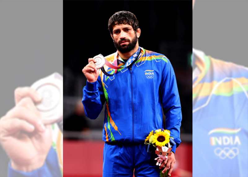Ravi Kumar Dahiya emerges as second Indian to win silver in Olympic wrestling