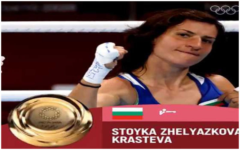 Bulgarian boxer Krasteva wins women's fly gold at Tokyo Olympics