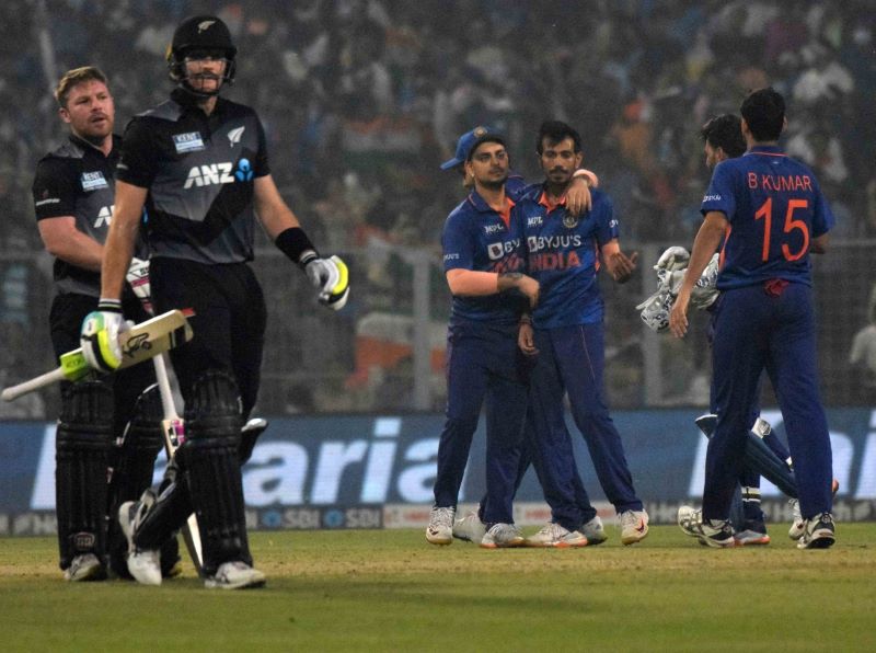 Glimpse of India-New Zealand match 