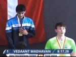 R Madhavan's son Vedaant wins gold medal in Danish Open swimming