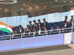 Indian Under-19 WC team visits Ahmedabad stadium as special guests during 2nd ODI between India, West Indies