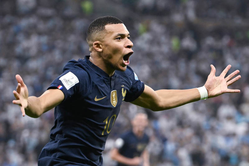 France-Argentina final moves to extra time after Mbappe strikes twice