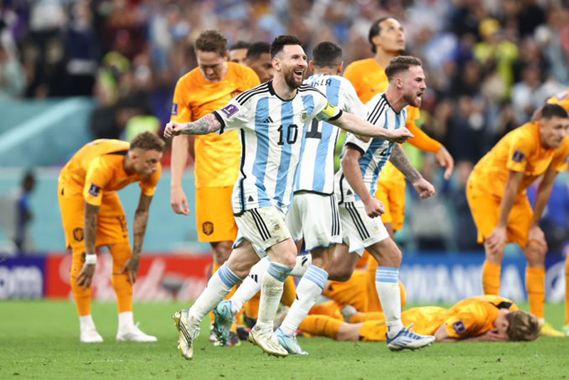 FIFA World Cup: Argentina overcome Netherlands in dramatic shoot-out