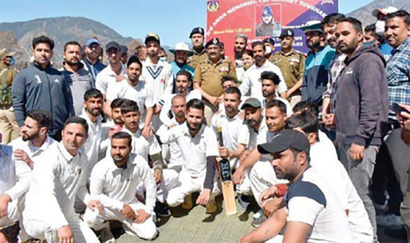 DGP inaugurates Shaheed Aman Memorial Cricket Tournament