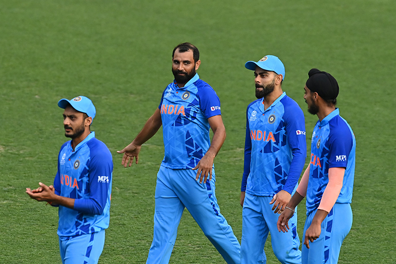 India clinch 6-run win over Australia in T20 World Cup warm-up match