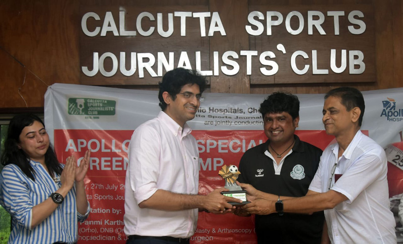 Calcutta Sports Journalists' Club, Apollo Hospitals organise Orthopaedic check-up camp
