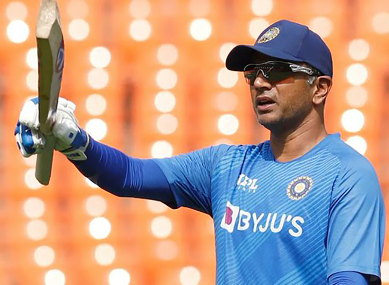 Rahul Dravid recovers from COVID-19, joins Indian team in Dubai