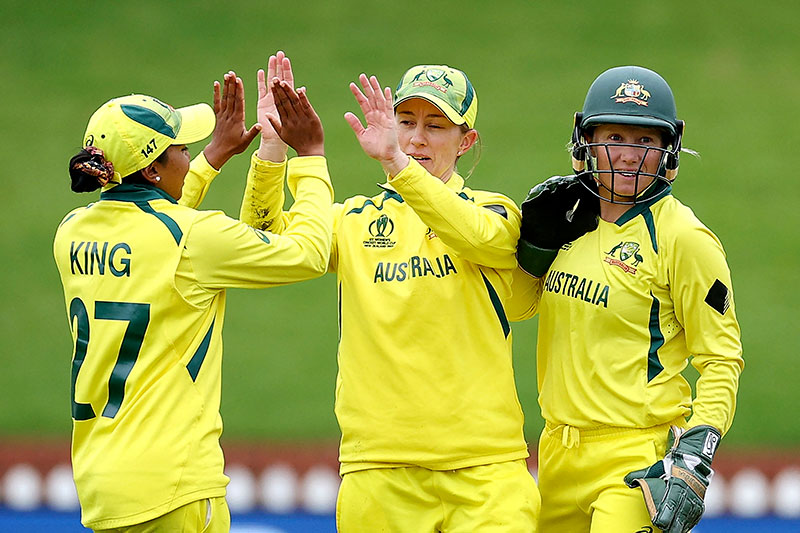 Mooney's fighting 66 ensures Australia's win over Bangladesh to reach World Cup semis