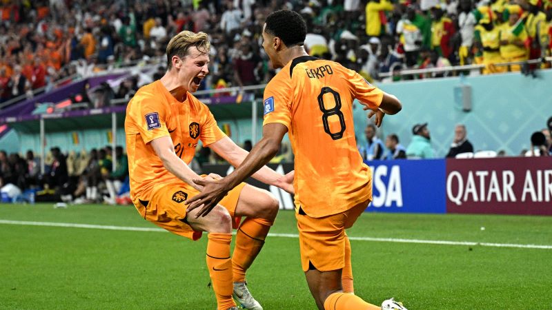 FIFA World Cup: Netherlands defeat Senegal 2-0; USA-Wales 1-1