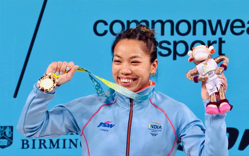 Mirabai Chanu shares video of her mother celebrating her CWG gold medal victory, check out