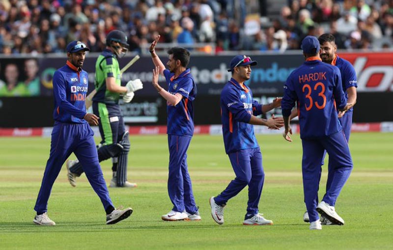 India beat Ireland by seven wickets in first T20 match