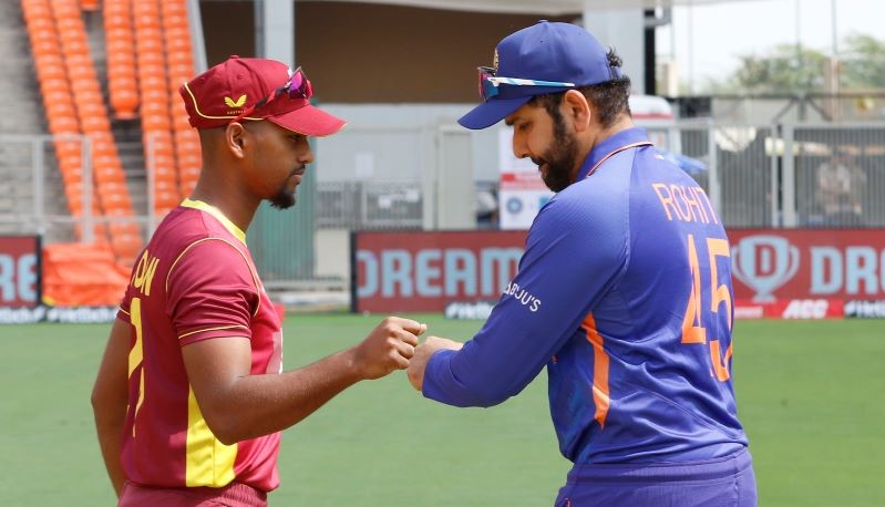 West Indies win toss, elect to bowl first against India in second ODI