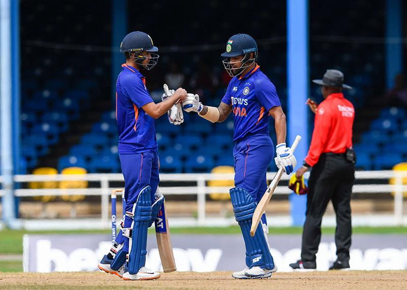 Shubman Gill, Shikhar Dhawan help India clean sweep ODI series against West Indies