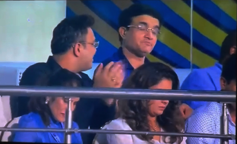 Watch: Sourav Ganguly's priceless reaction to Virat Kohli's flick for four during LSG-RCB match