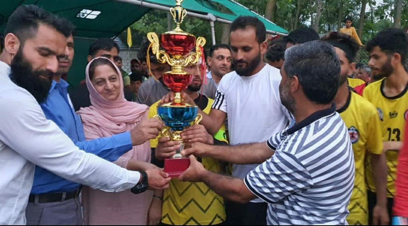 Voice For Peace hosts Kashmir Mega Football Tournament, FC Hyderia football club emerges winner