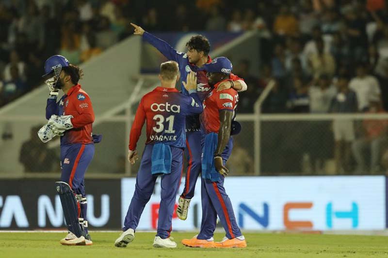 Kuldeep picks up four wickets to help Delhi Capitals beat KKR