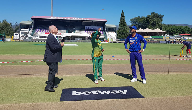 First ODI: South Africa win toss, elect to bat first against India