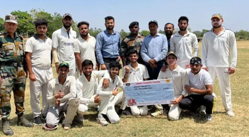 Indian Army's cricket premier league kicks off in Jammu