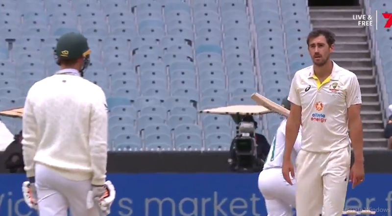 'Stay in your crease, it's not that hard': Mitchell Starc's warning to South African batter