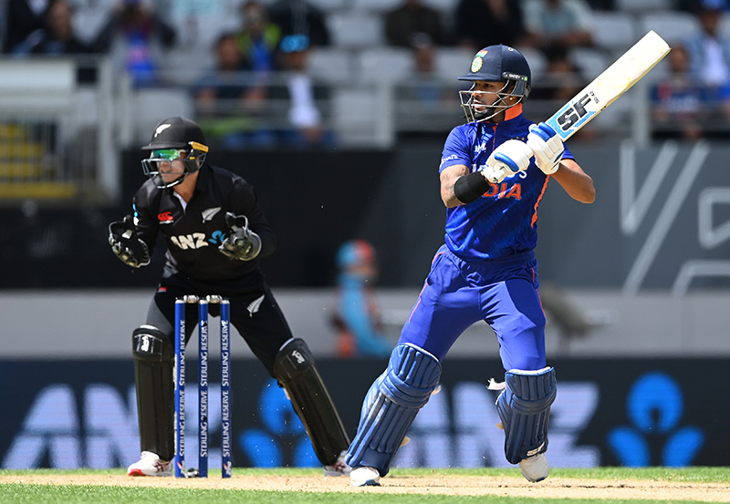 India set 307 as target for New Zealand to win first ODI